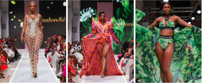 Phupho Gumede, Mihlali Ndamase, Sbahle Mpisane Dazzle Joburg Fashion Weeks Runway for Malondie