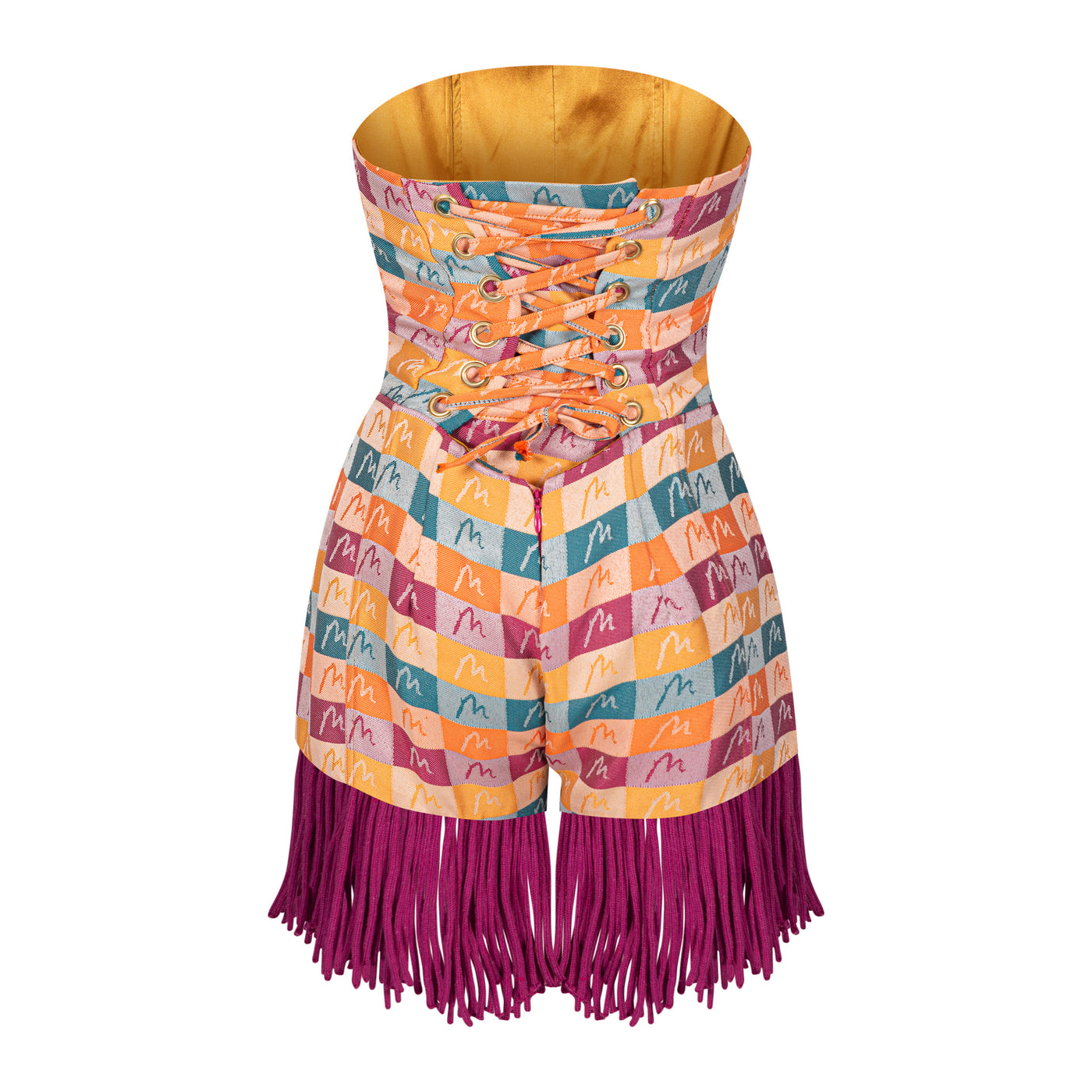 Summer Blocks Short Jumpsuit