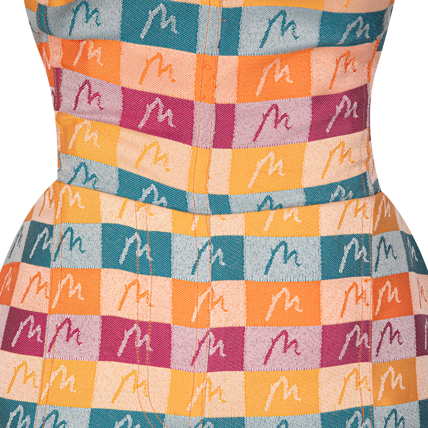 Summer Blocks Short Jumpsuit