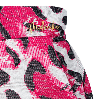 Malondie Pink Safari Sculptural Pants