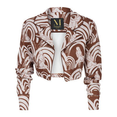 Malondie Choco-Crop Summer Jacket