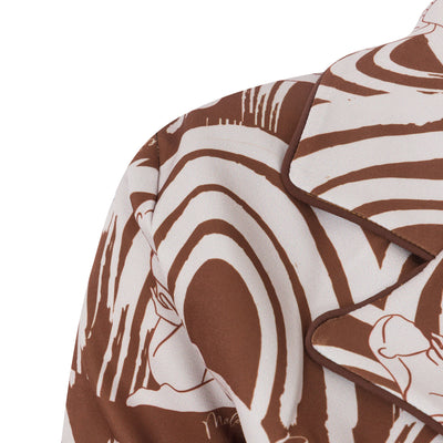 Malondie Choco-Crop Summer Jacket