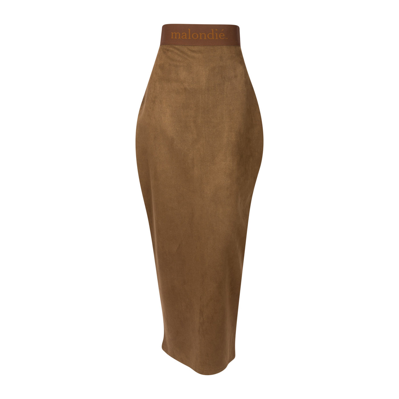 MALONDIE CHOCO-PENCIL SKIRT