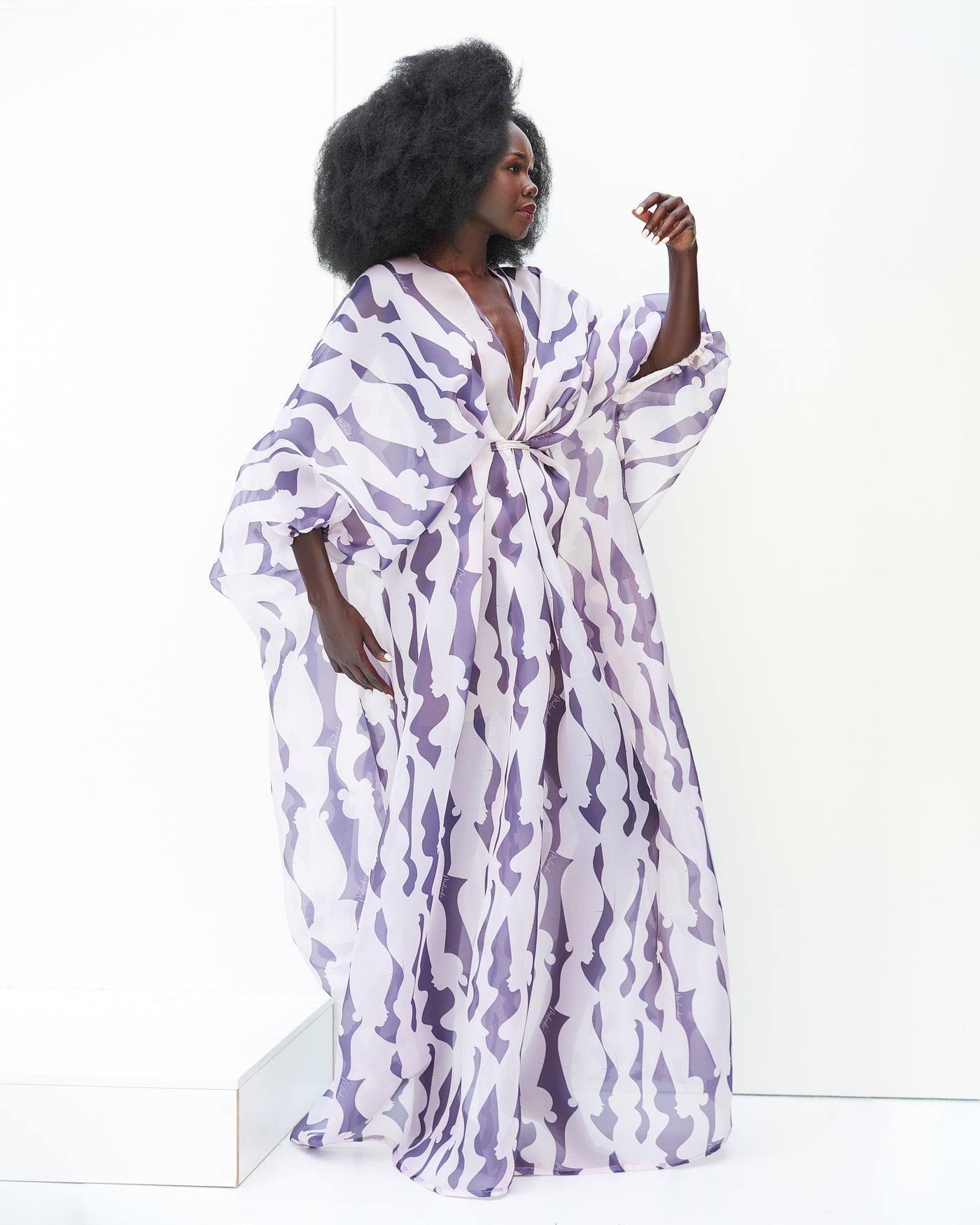 Luna Organdi Kimono Dress