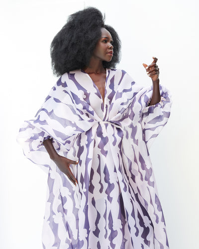 Luna Organdi Kimono Dress
