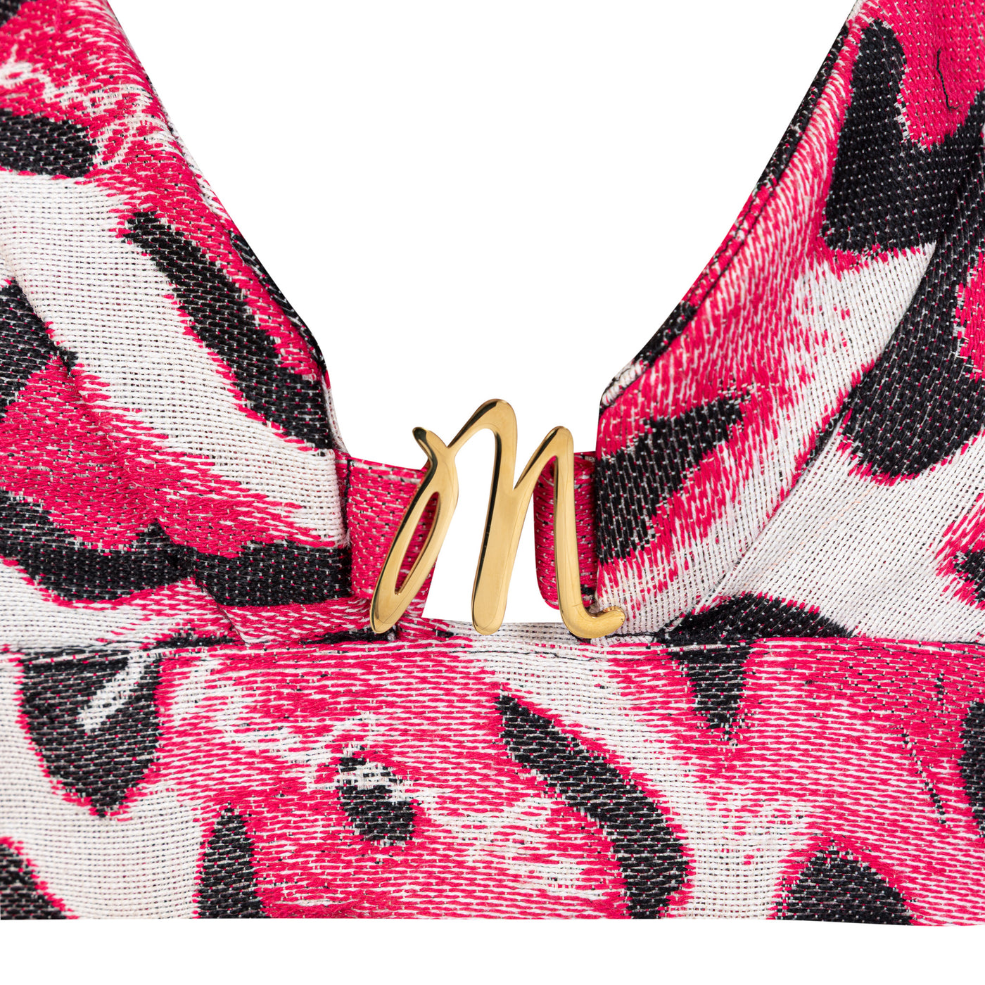 Malondie Pink Safari Bralette Top