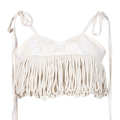 Malondie Cords Crop Top