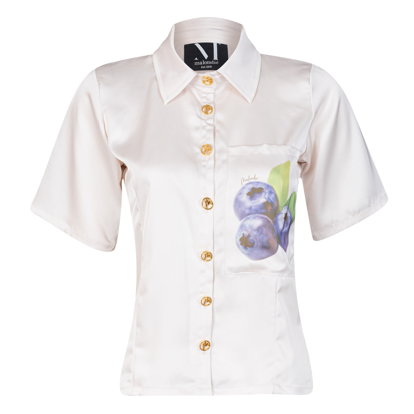 Malondie Blueberry Blouse