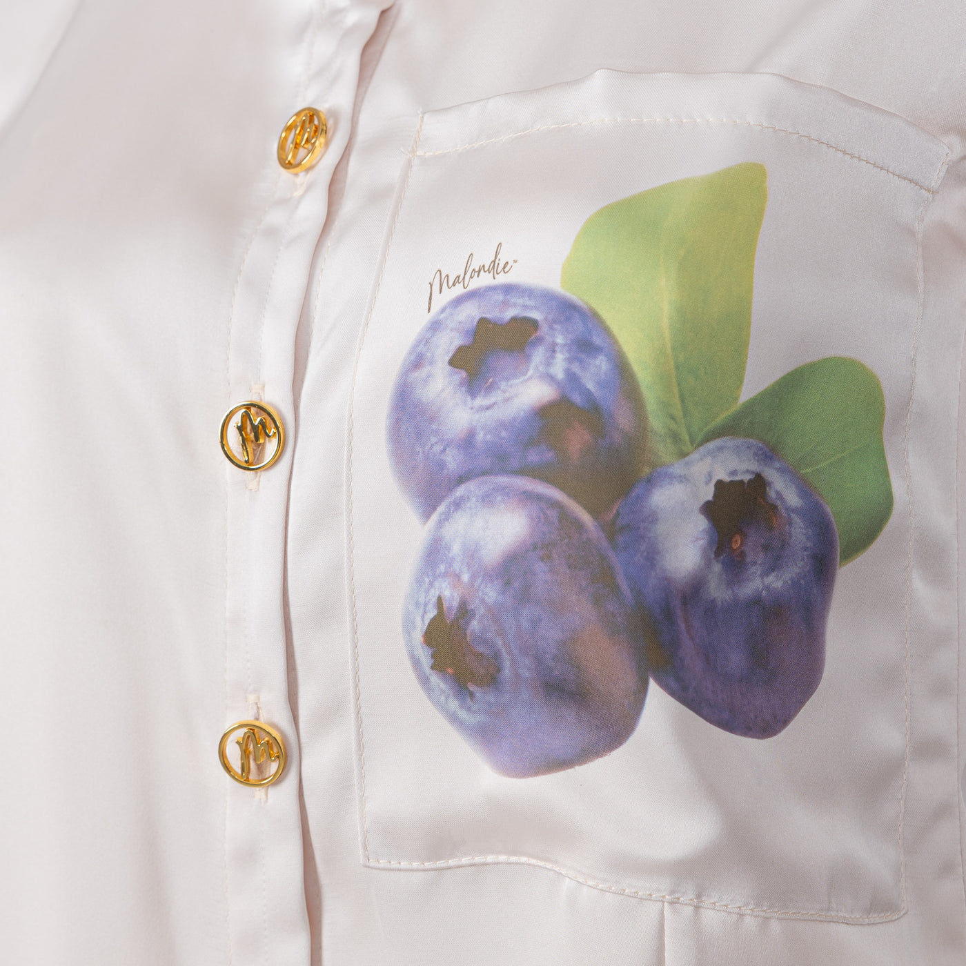 Malondie Blueberry Blouse