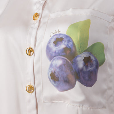 Malondie Blueberry Blouse