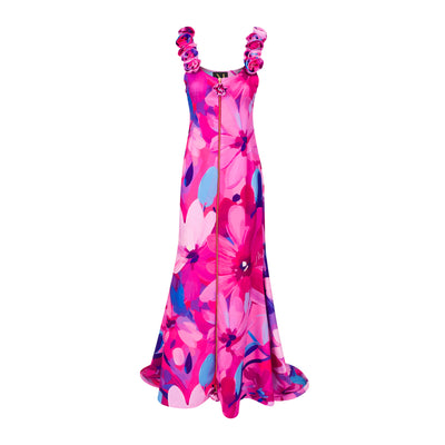 Zipper Maxi Dress