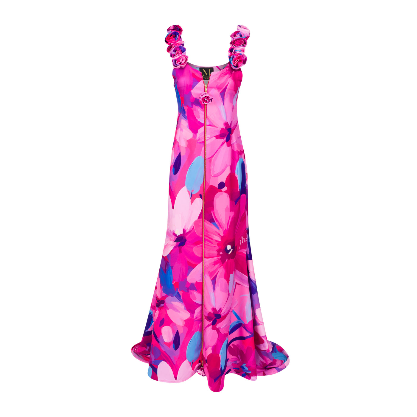Zipper Maxi Dress