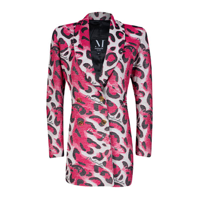 Pink Safari Oversize Blazer