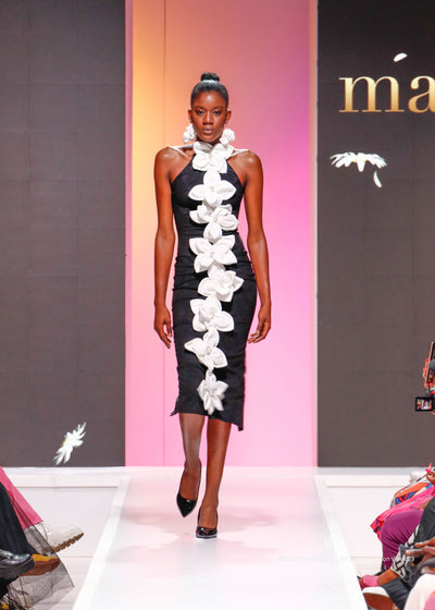 LaRose Monochrome dress