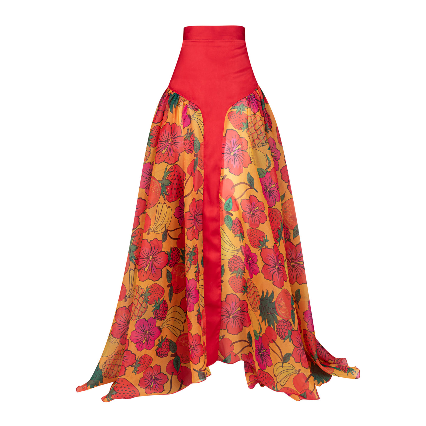 Malondie Fruits Maxi Skirt