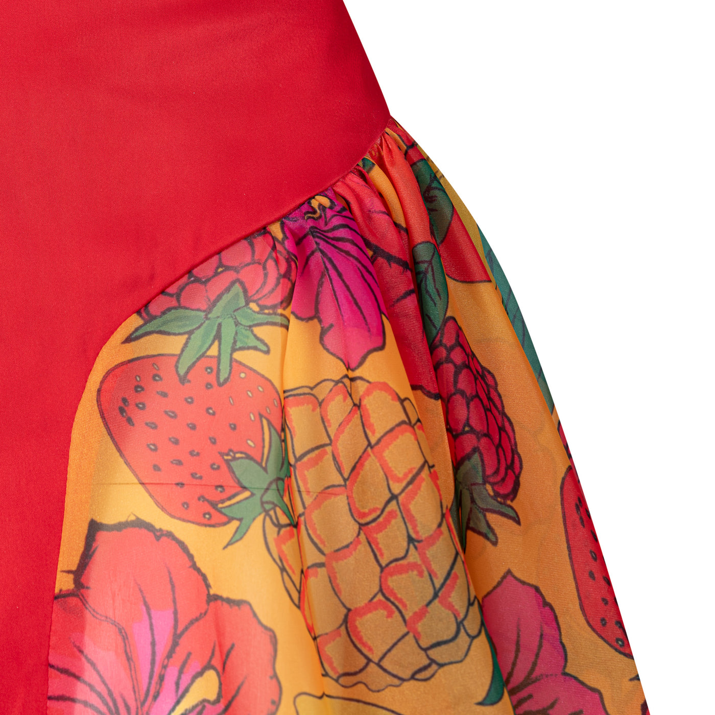 Malondie Fruits Maxi Skirt