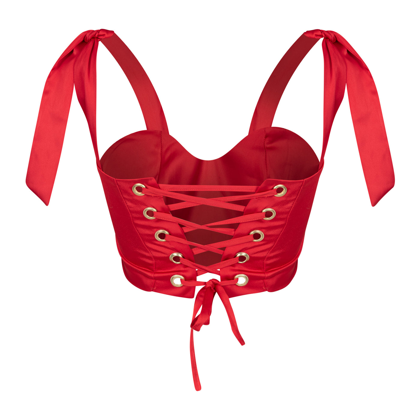 Malondie Solid Fruits Crop Top