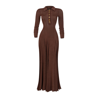 Chocolate Zola Maxi Dress