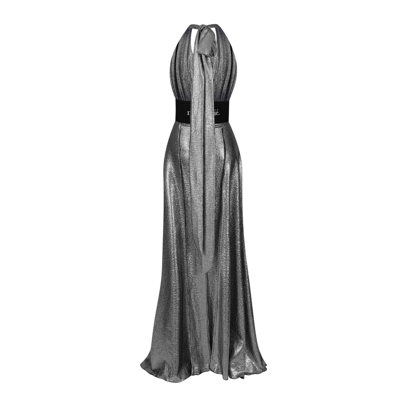 Malondie Silver New Years Party Dress