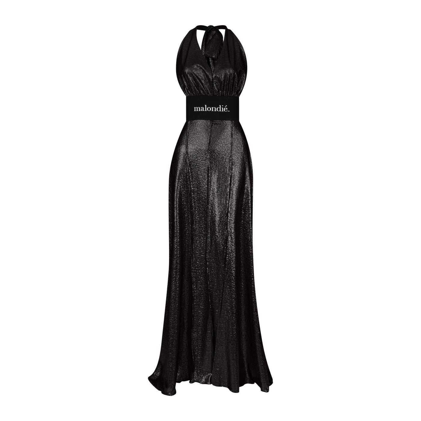 Malondie Black New Years Party Dress