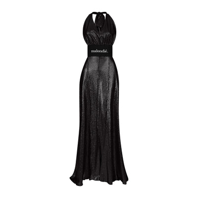 Malondie Black New Years Party Dress