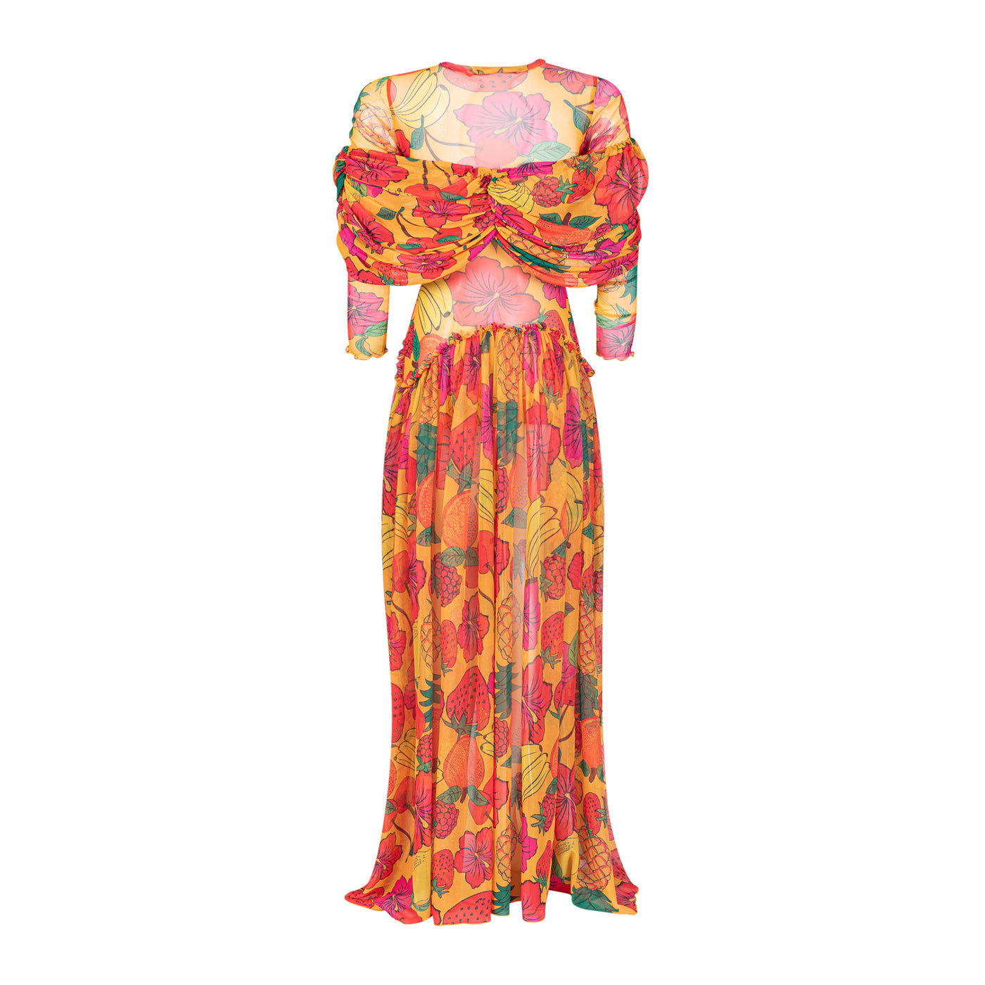 Malondie Fruit Mesh Dress