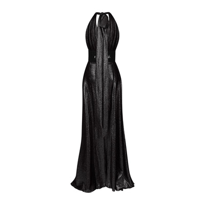 Malondie Black New Years Party Dress