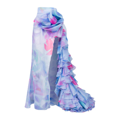 Stylish Organdi Maxi Skirt