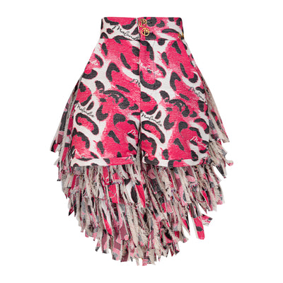 Malondie Isigege Pink Safari Shorts