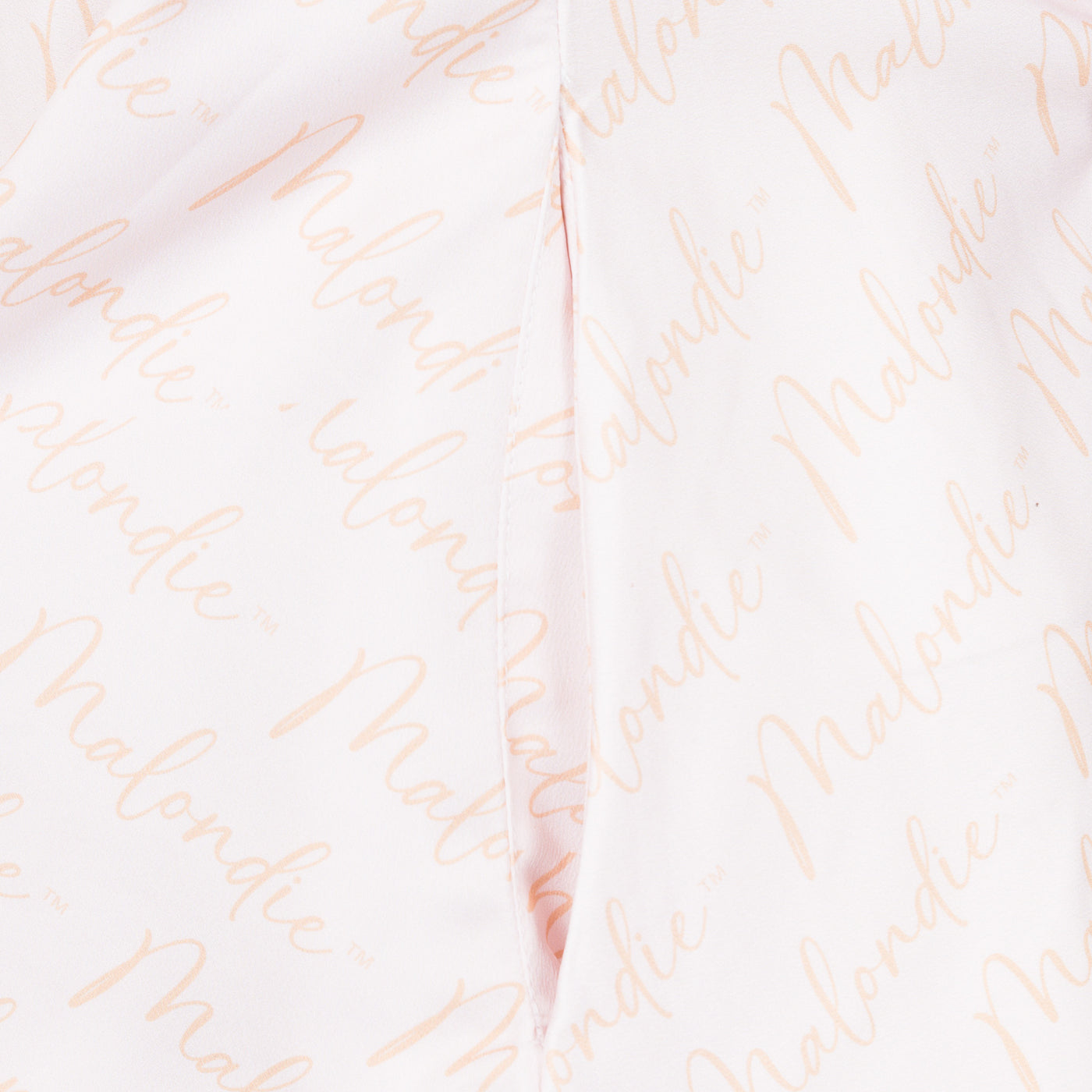 Satin Handwritten Shirt Dress