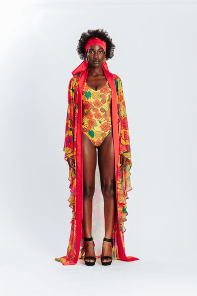 Malondie Red Fruit Kimono