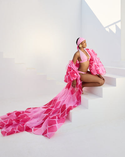 Malondie Fading Pink Kimono