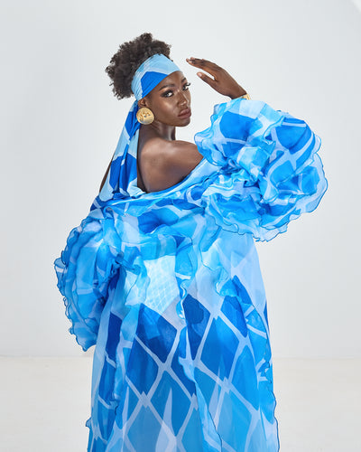 Malondie Fading Blue Kimono