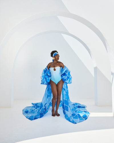 Malondie Fading Blue Kimono