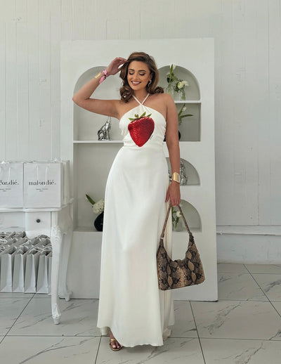 Strawberry Maxi Dress