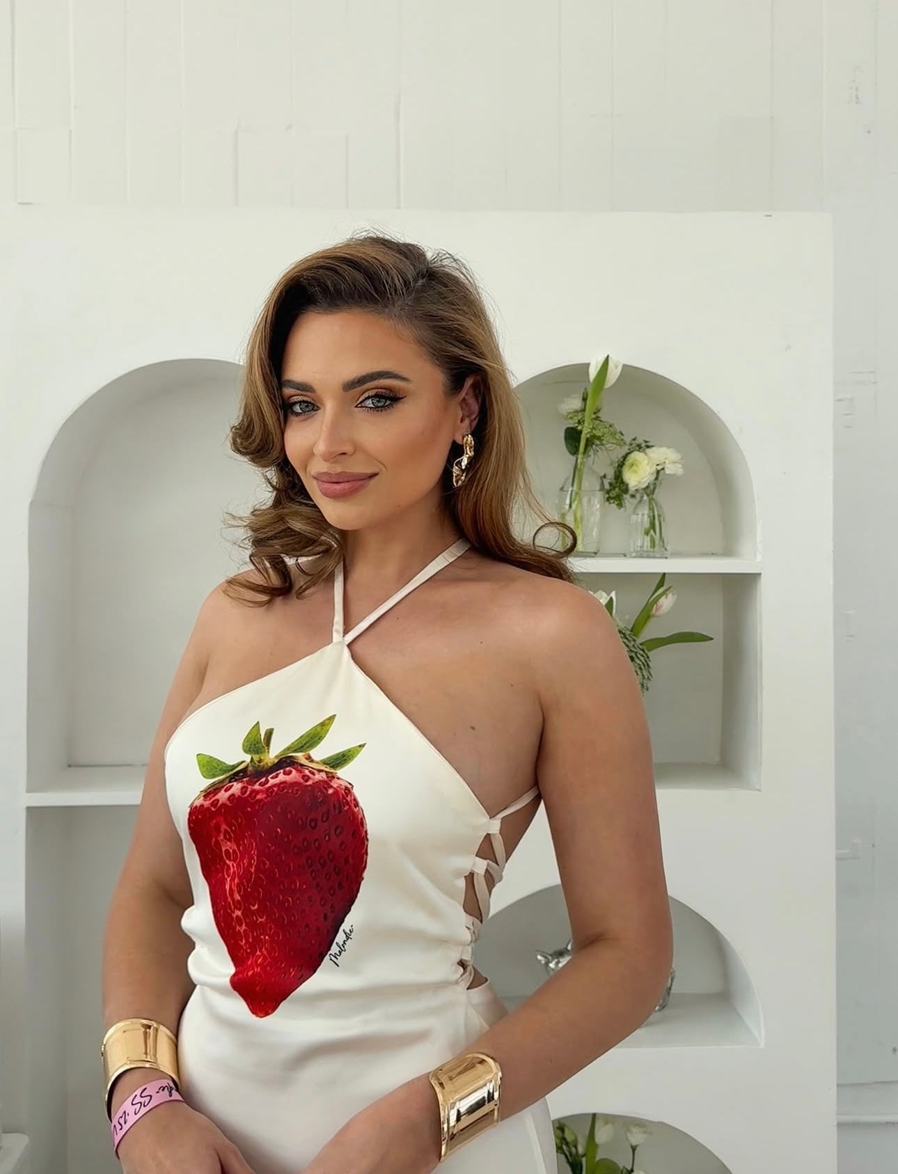 Strawberry Maxi Dress