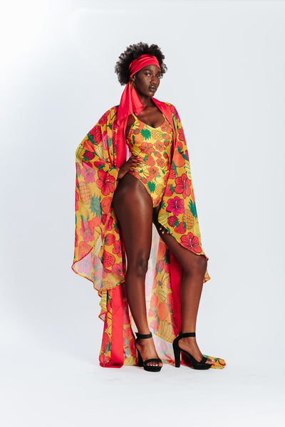Malondie Red Fruit Kimono