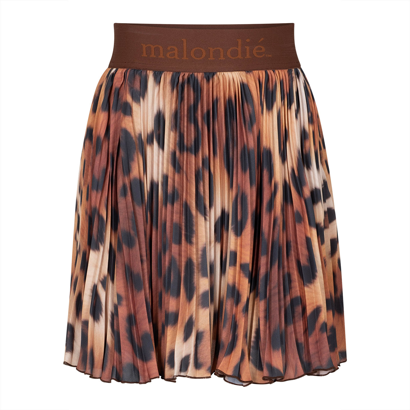Malondie Minnie Leopard Print Skirt