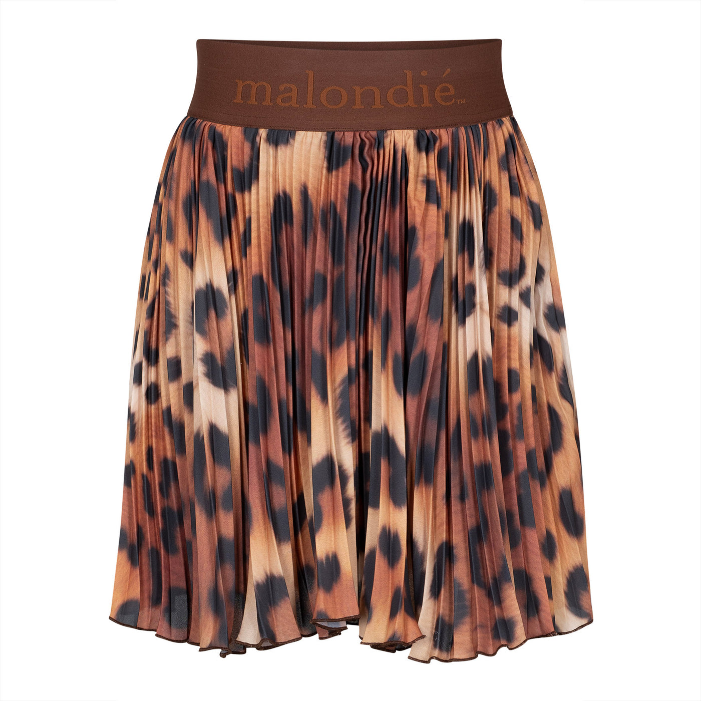 Malondie Minnie Leopard Print Skirt