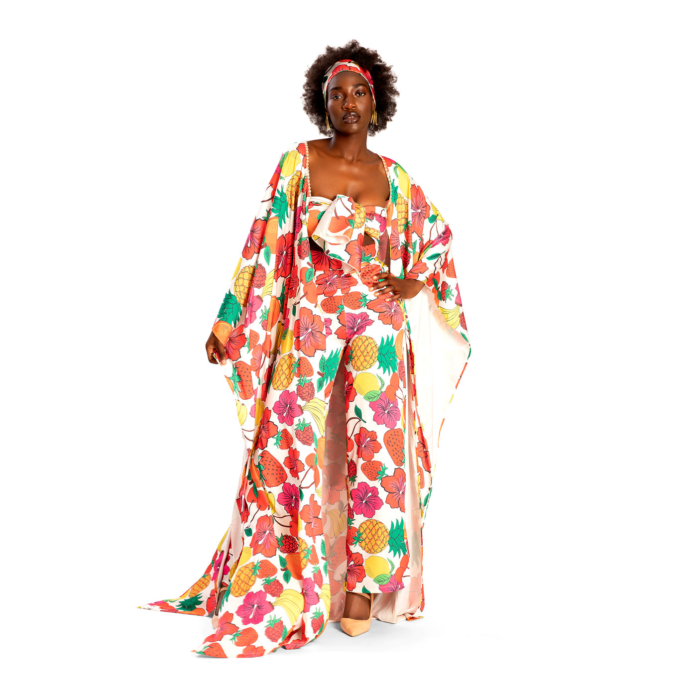 Summer Fruits Kimono Set