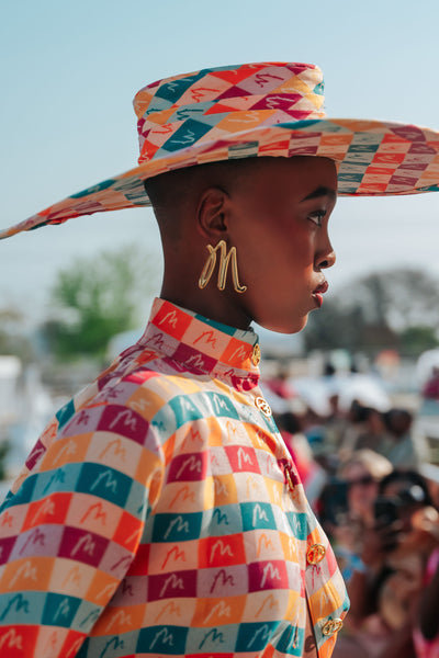 Malondie MLogo Earrings