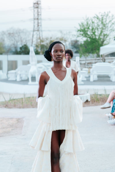 Malondie Four-Step Maxi dress