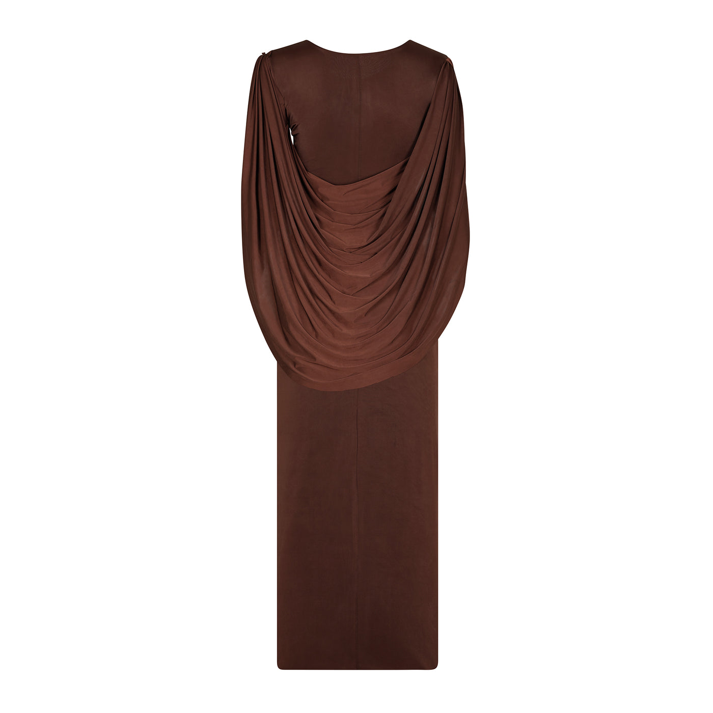 Malondie Choco-Cape Dress