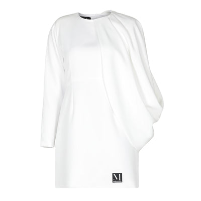 Malondie Side-Cape Minnie Dress