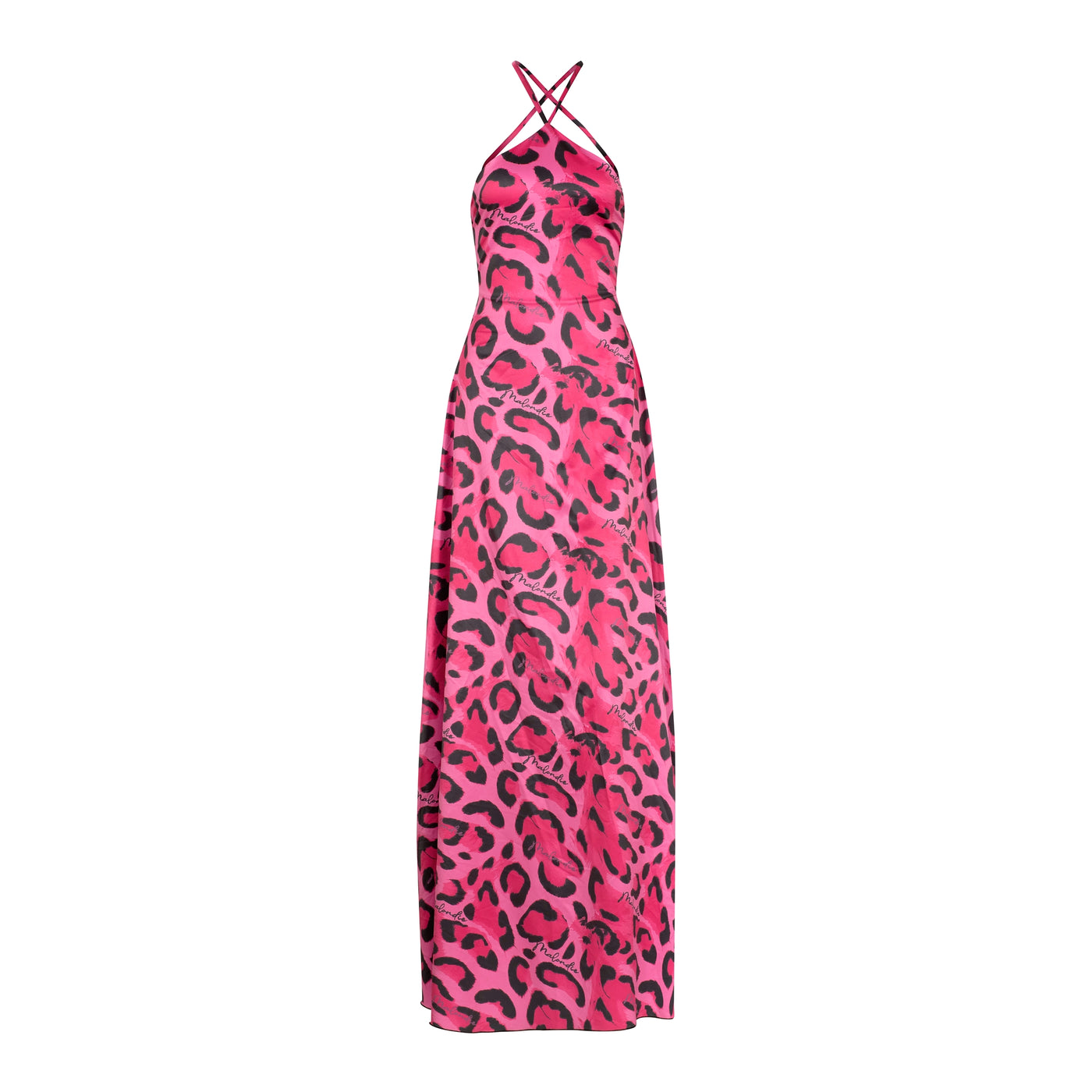 Pink Safari Summer Maxi Dress