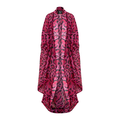 Pink Safari Hoop Kimono