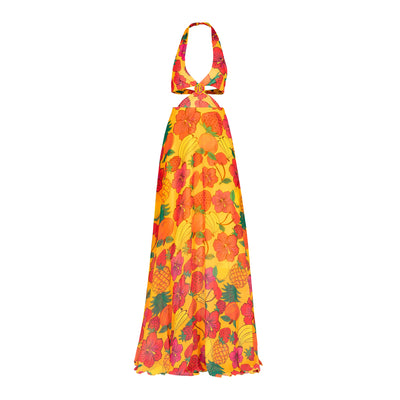 Fruits Cut Out Dress