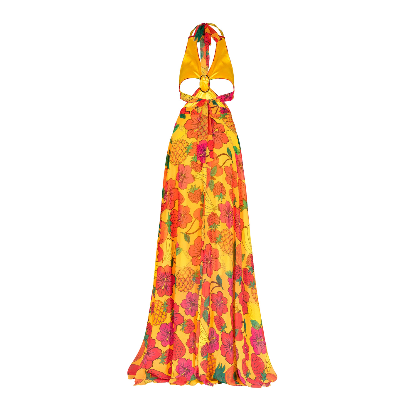 Fruits Cut Out Dress