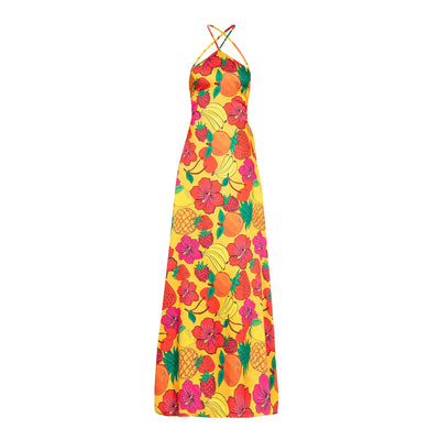 Fruits Slip Dress