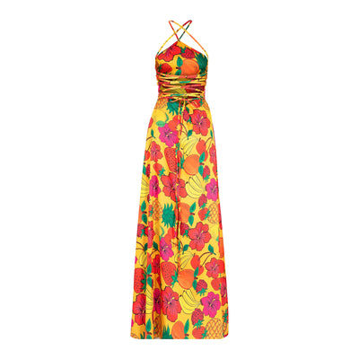 Fruits Slip Dress
